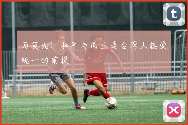 马英九：和平与民主是台湾人接受统一的前提